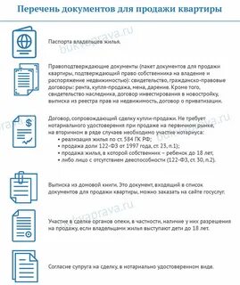 Какие документы должен предоставить покупатель продавцу