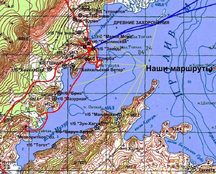 Где находится байкальское море