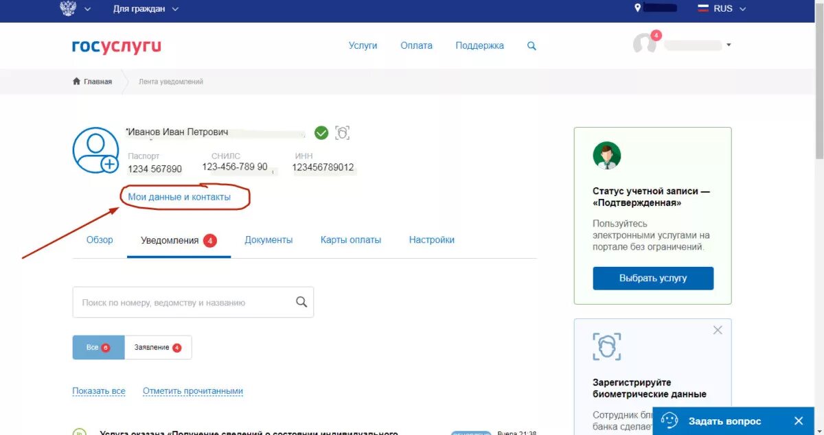Как подтвердить паспортные данные. Данные на госуслугах. Биометрические данные на госуслугах. Паспортные данные в госуслугах.
