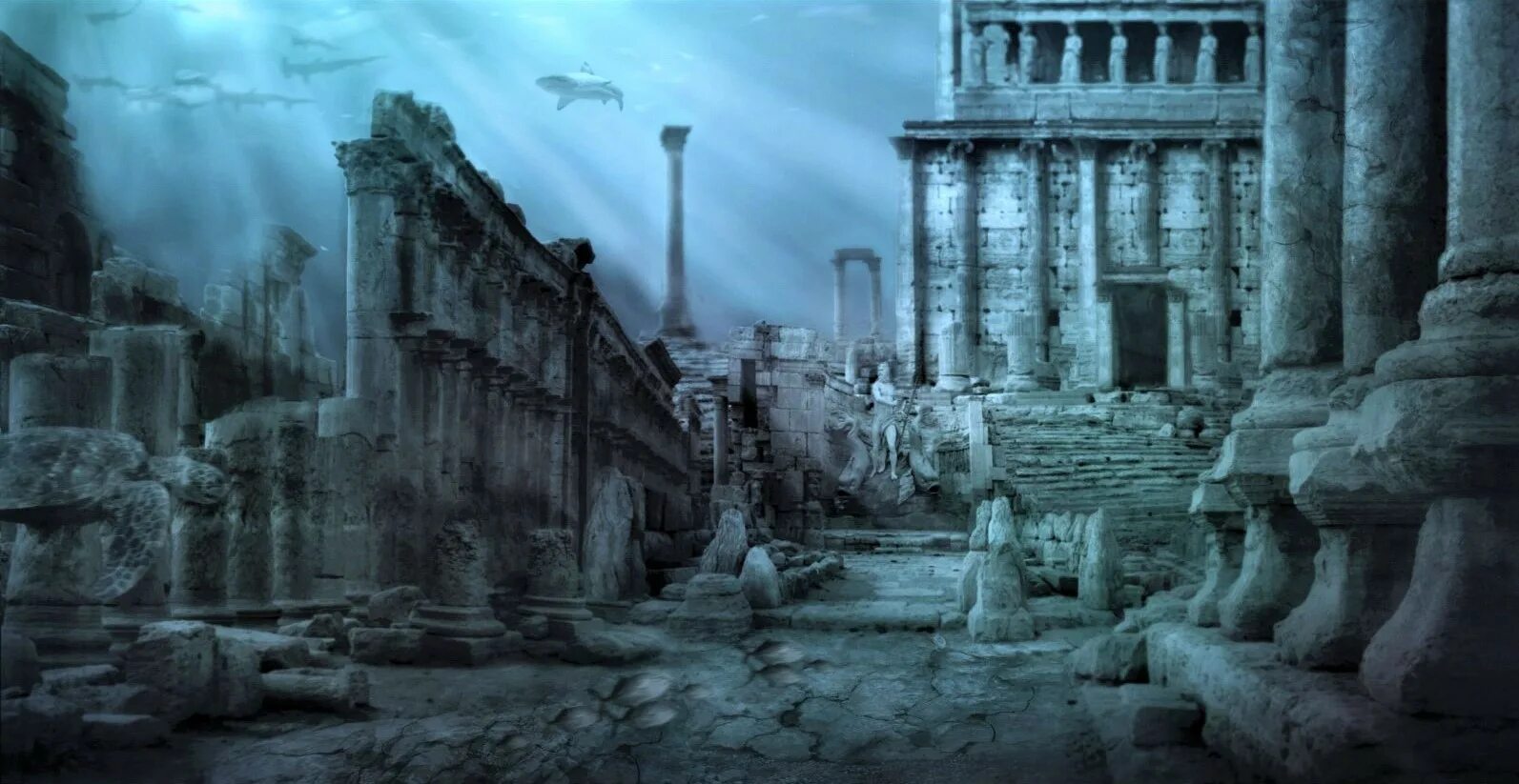 Затонувший дворец клеопатры египет. Развалины помпеи (неаполь). Затерянный золотой город. Небоскребы шибам в йемене. Золотой город в египте.