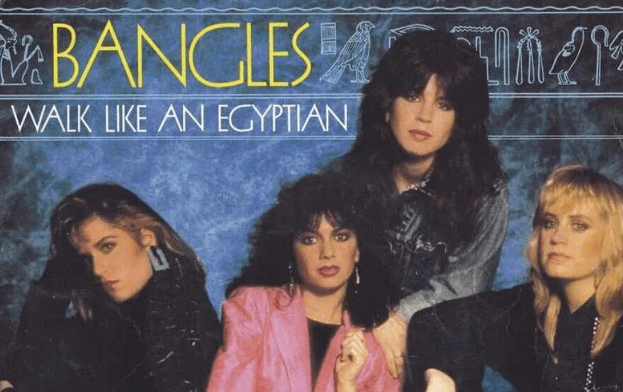 Bangles 1986. Группа the Bangles 80х. The Bangles - walk like an Egyptian (1986). Walk like Egyptian группа. Bangles walk like