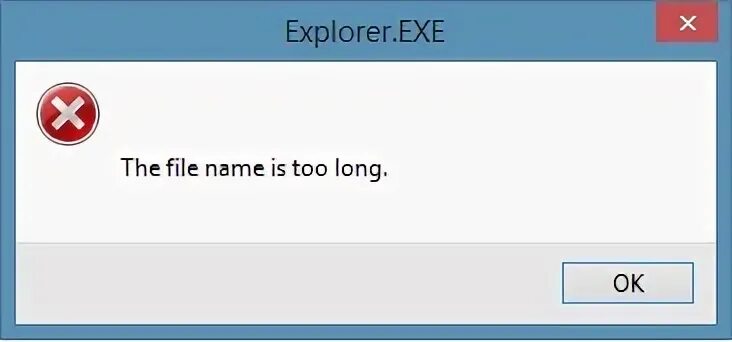 File name too long. File name too long
