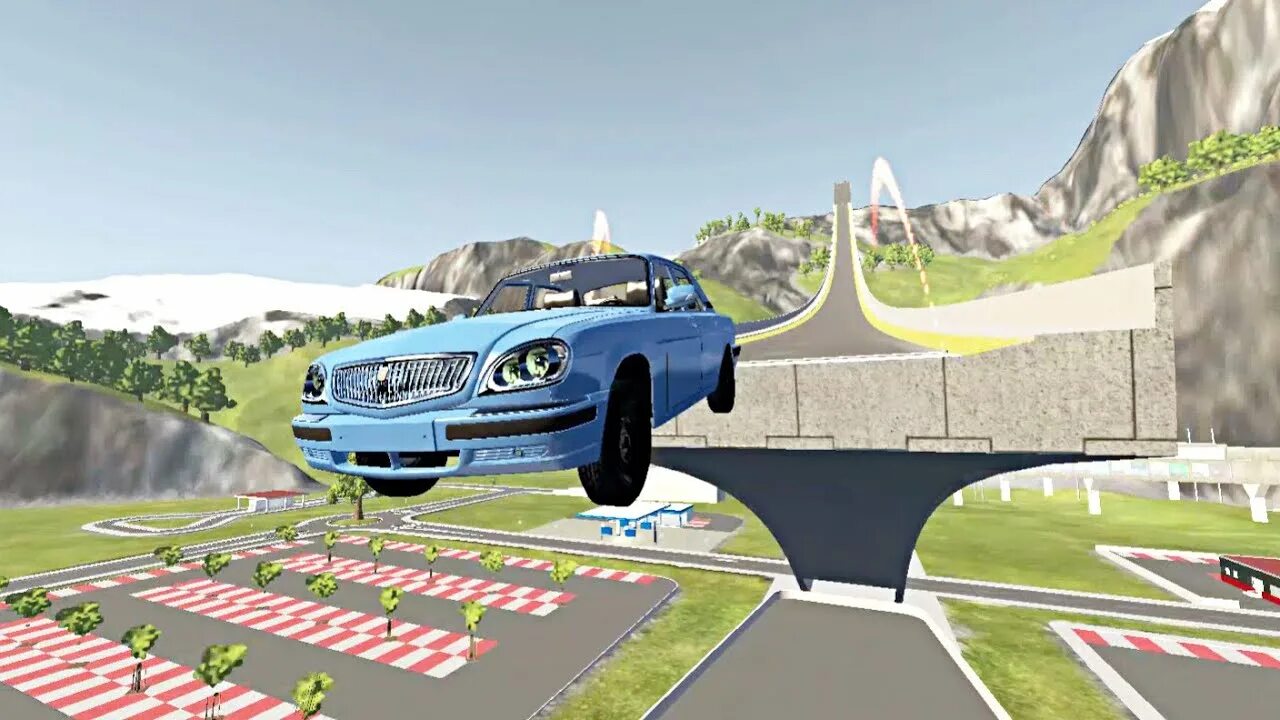 Car jump arena