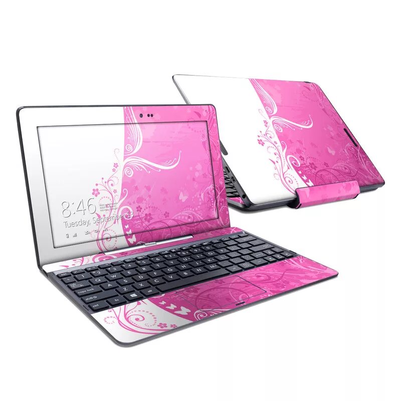 Недорогие ноутбуки екатеринбург. Ноутбук t100t. Ноутбук розовый маленький. Нетбук розовый. Ноутбук ASUS розовый.