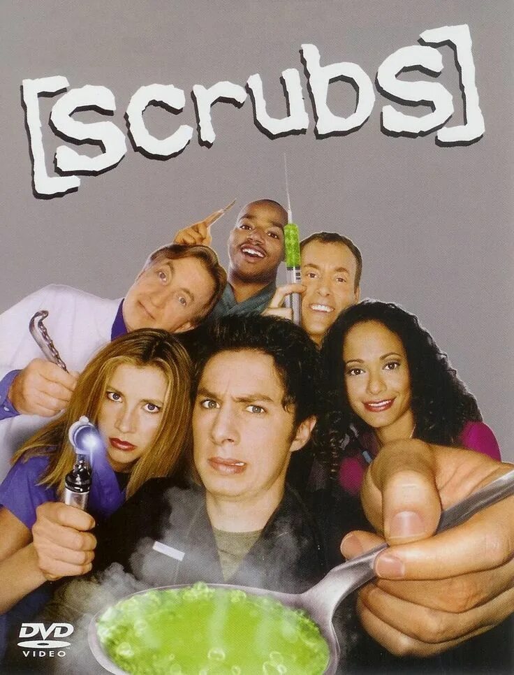 Scrubs 7. Scrubs 2001 Постер.