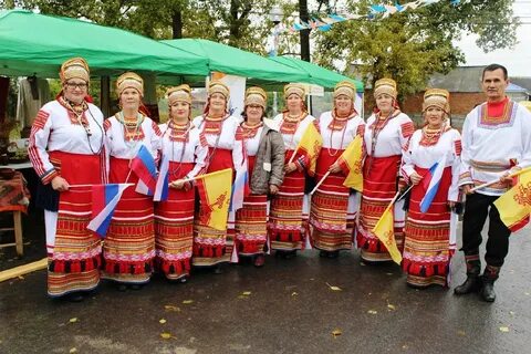 Мордовская семья
