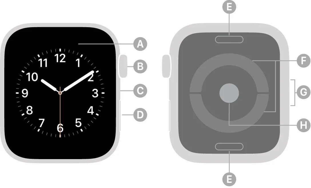 Сделай яркость на часах минимум. Микрофон Эппл вотч 7. Apple watch 7 датчики. Apple watch se датчики. Apple watch 6 микрофон.