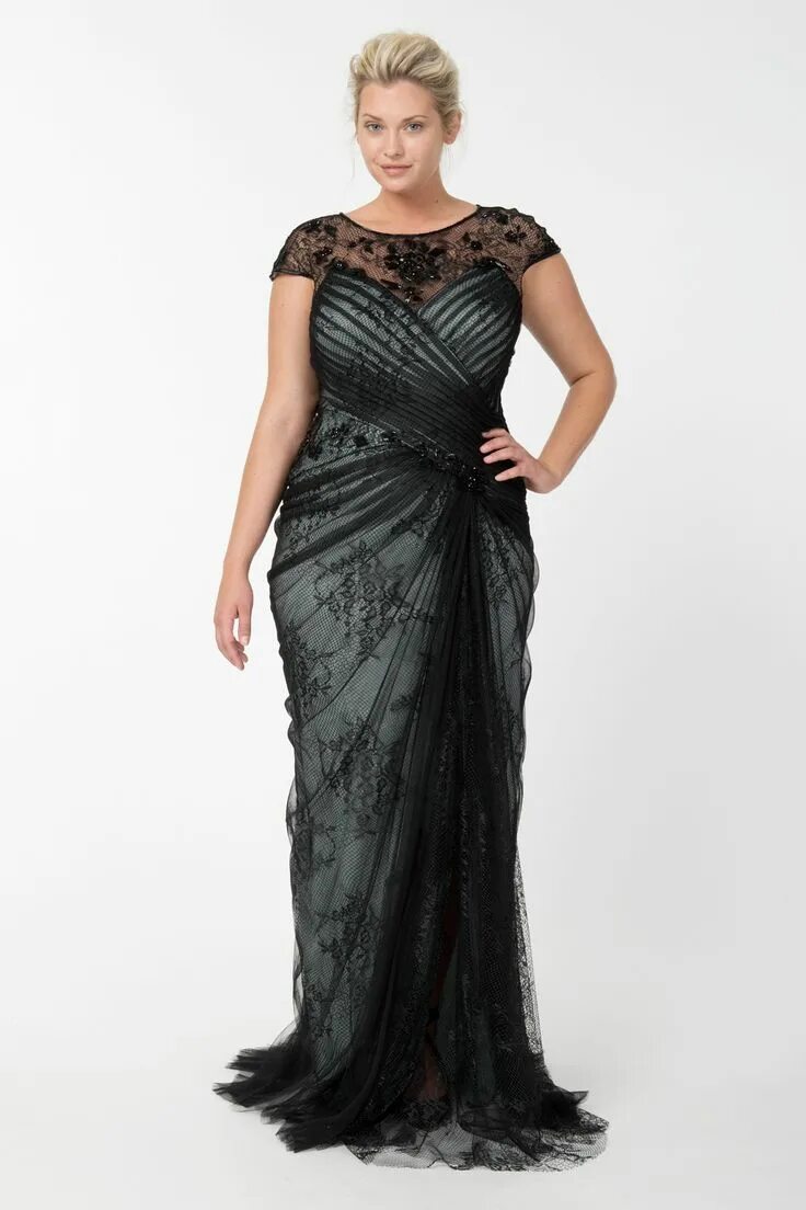 R & M Richards Plus Size High-Low Gown - Macy's Gowns for plus size women, Plus 