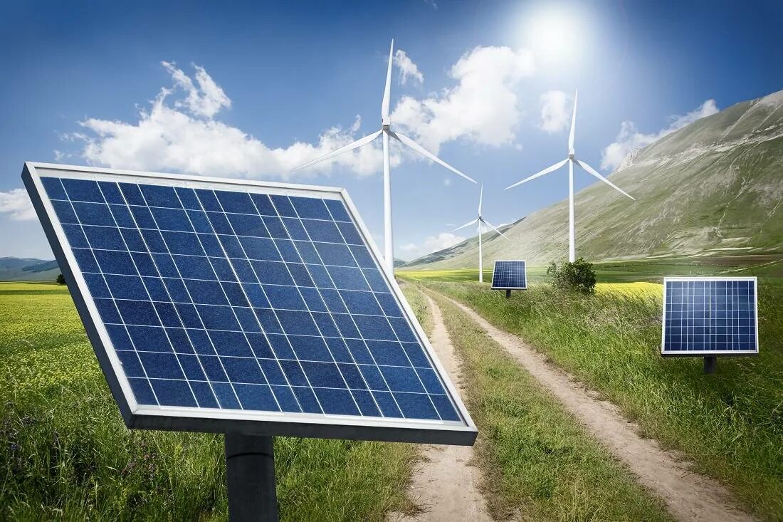 Технологии возобновляемых источников энергии. Солнечная, Ветровая и геотермальная энергии. Ветряки и солнечные панели. Солнечная Энергетика. Альтернативная Энергетика.