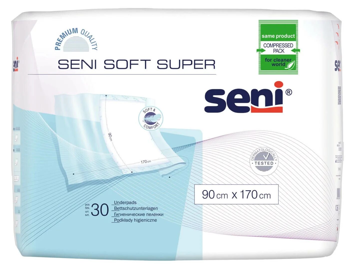 Seni Soft super 90 170. Пелёнки Seni Soft 90x60. Простынь впитывающая Seni Soft super 90*170.
