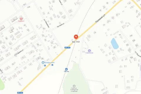 Карта переезда