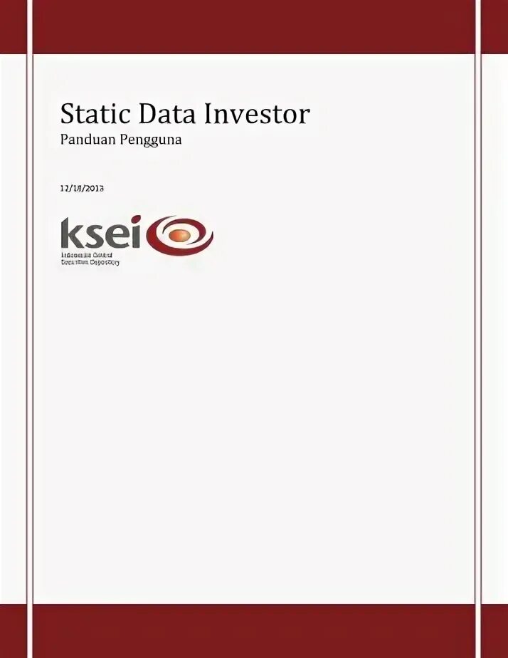 Static data