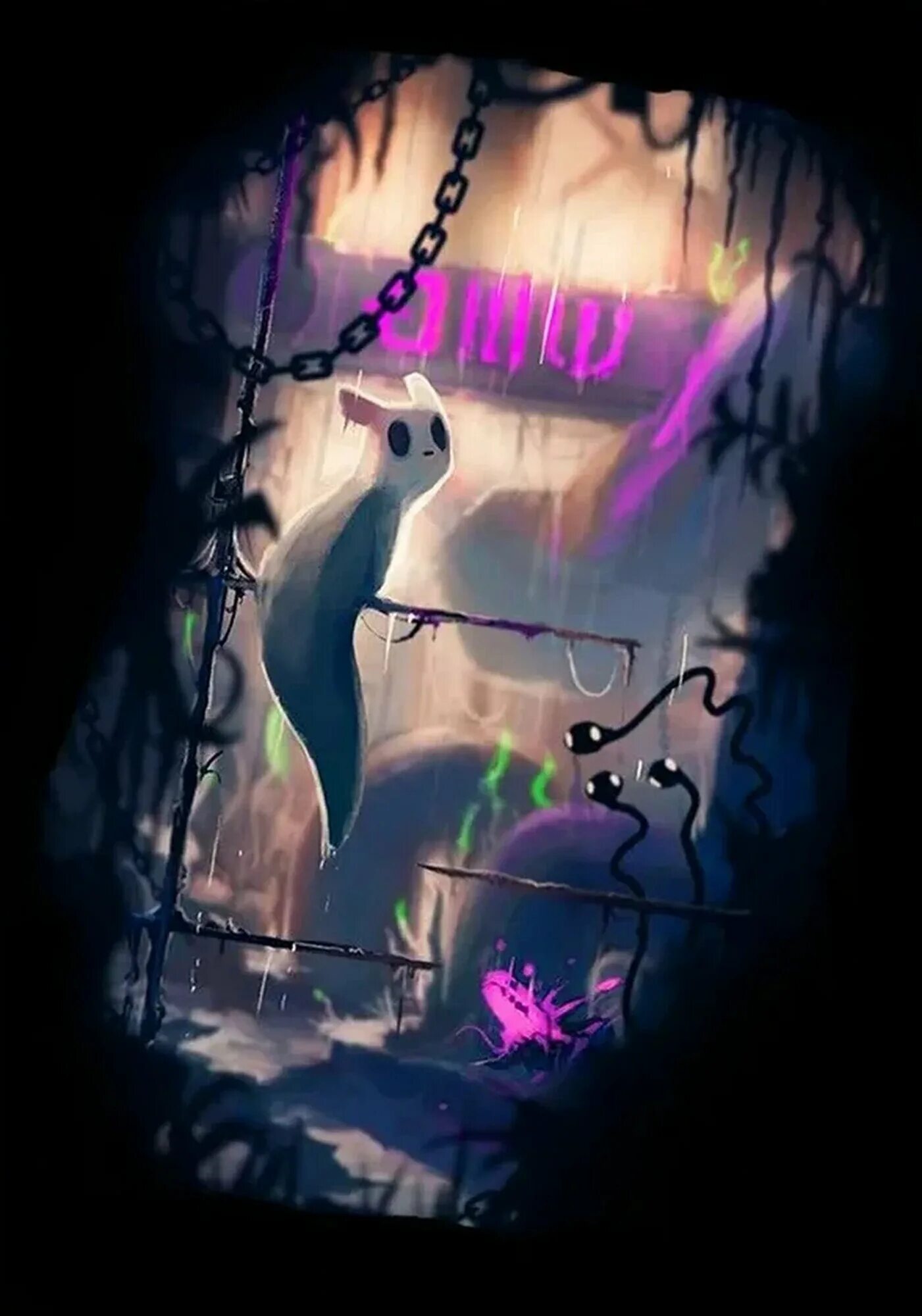 Rain world музыка. Слизнекотик rain world. rain world арты. мир дождя игра. rain world арты ящерица.