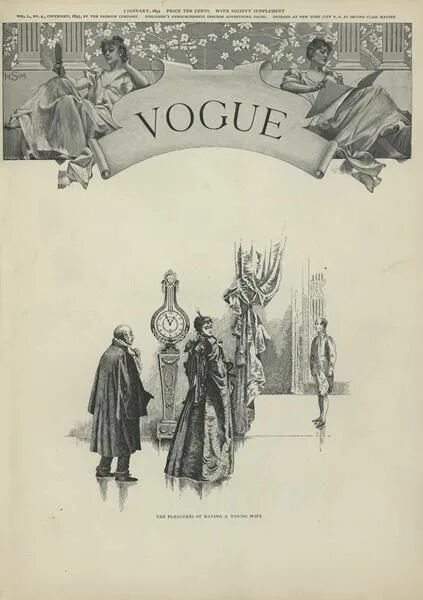 Первый vogue. Обложки модных журналов 19 века. Vogue 1892. Первая обложка vogue. Ирвинг пенн обложка vogue 1950.
