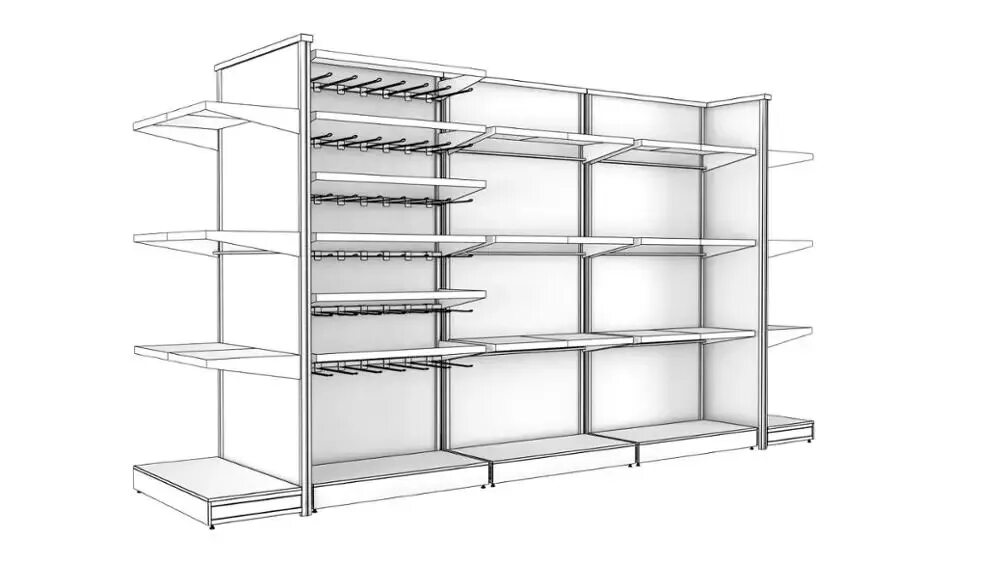 Стеллаж торговый be shelf40 s80 (w=400; h=1900; 7021; 5*40). Стеллаж торговый для кабеля 2000*1200*500 мм, 4 катушки. Стеллаж торговый. Стеллажи для магазина бытовой техники.