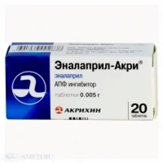 Можно принимать индапамид эналаприл