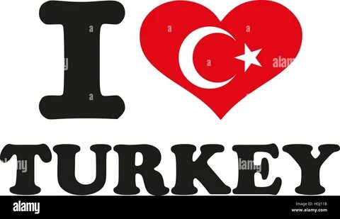 I love turkey with moon and star Stock Photo. 