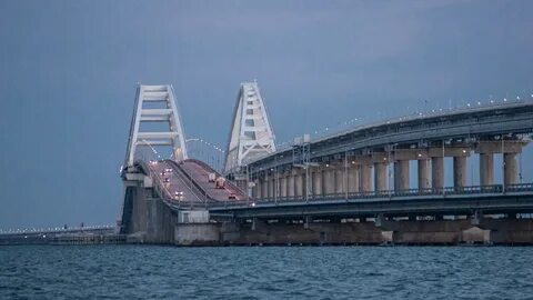 Сколько стоять на крымском мосту