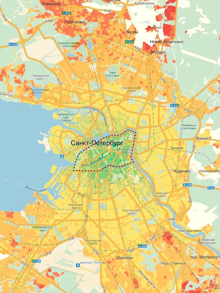 Территория города санкт петербурга на карте. Карта СПБ по районам города. Санкт-Петербург границы города. Границы районов Петербурга. Районы СПБ на карте.