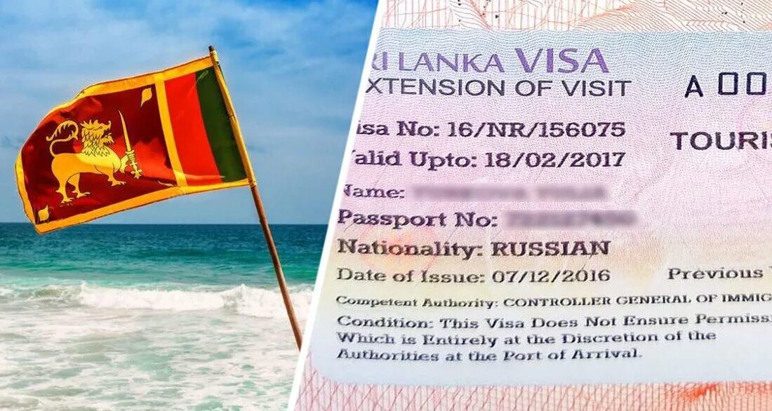 Виза Шри Ланка. Электронная виза на Шри Ланку. Шри Ланка виза для россиян.