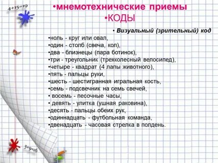 Зрительные коды