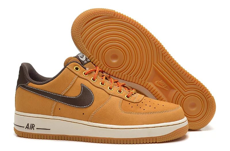 Air Force 1 dc7504-700. Кроссовки Air Force 1 коричневые. Nike Air Force Brown. Supreme Nike Force 1 Brown.