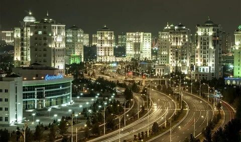 Красивый город ашхабад
