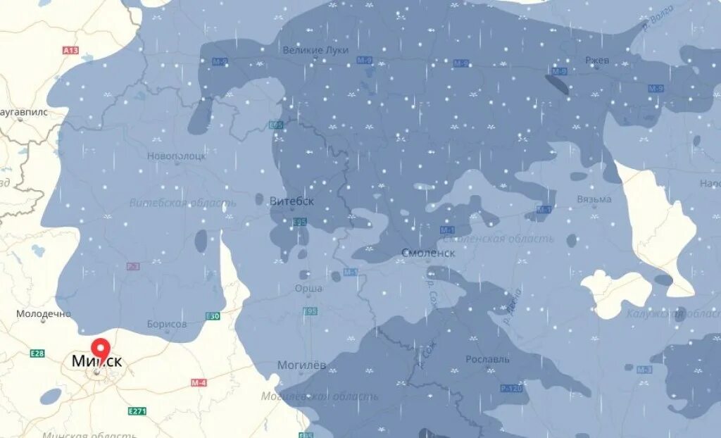 Осадки на карте ижевск в реальном