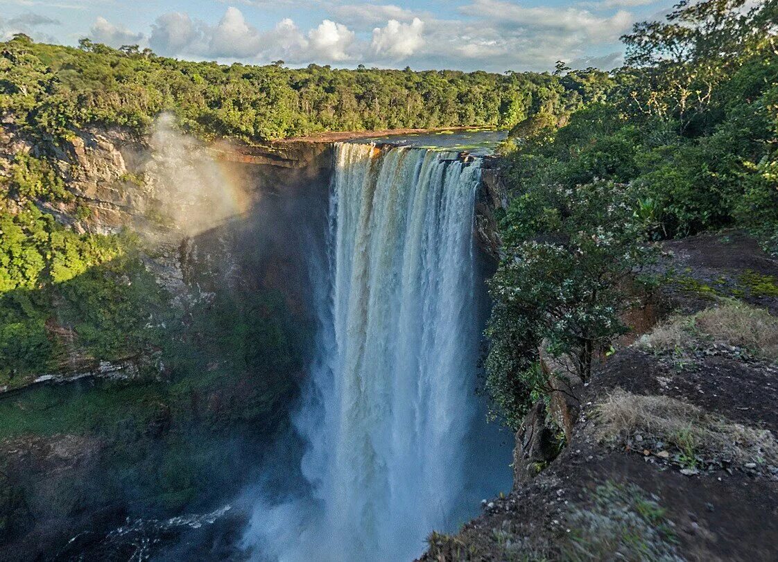 Кайетур, Гайана. Водопад Кайетур. Национальный парк Кайетур Гайана. Гайана водопад КЕЙТУР.