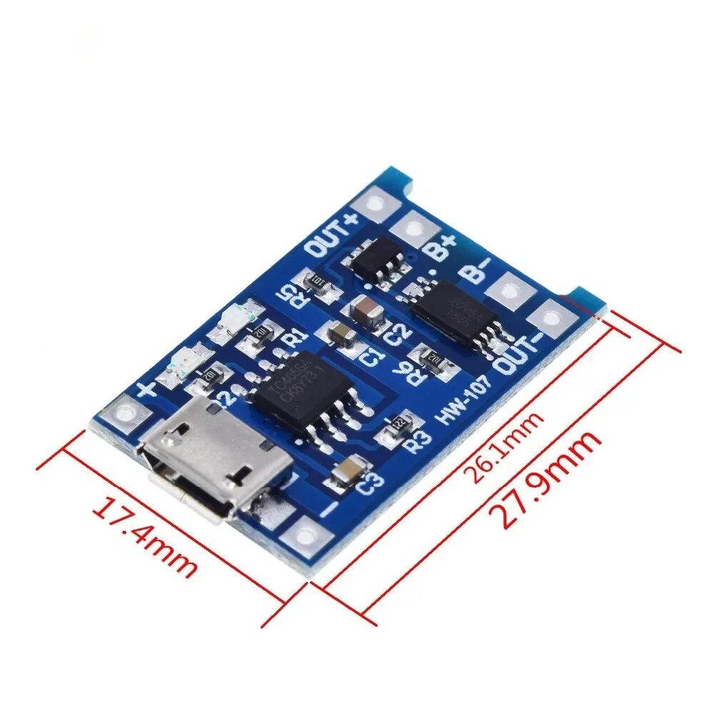 Плата зарядки type c. Модуль зарядки tp4056. micro usb 5 в 1 а 18650 tp4056. модуль зарядки liio/lipo с защитой tp4056 (microusb). зарядная плата tp4056 18650.