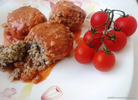 Гречаники с фаршем в духовке