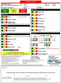 Connection report