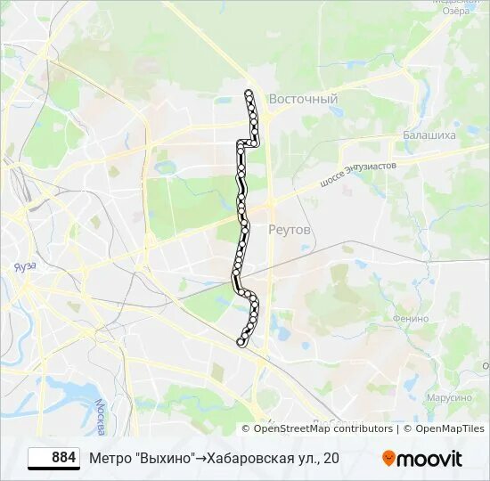 634 автобус расписание маршрут. 884 автобус. 884 автобус маршрут на карте. автобус 884 маршрут остановки. маршрутка 1132 выхино.