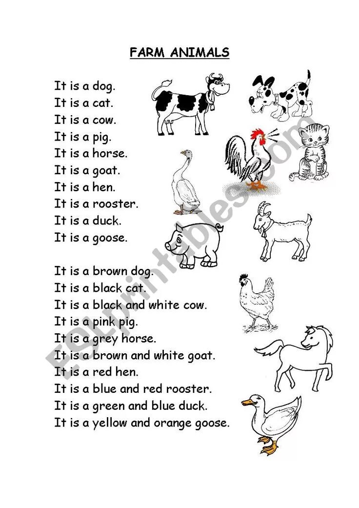 Читать animals. Farm animals for kids задания. животные на ферме задания на английском. упражнения animals for kids. животные фермы на английском.