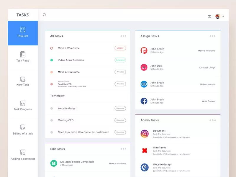 Dashboard list. Список с dashboard. dashboard design. список ui. dashboard ui design.