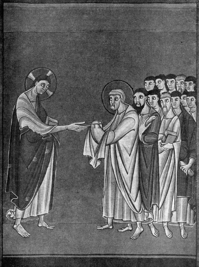 миниатюра из евангелия отгона iii. миниатюра из книги евангельских чтений генриха ii xi в. статуя ментухотепа ii. перикоп генриха 2 книга. перикоп генриха 2.