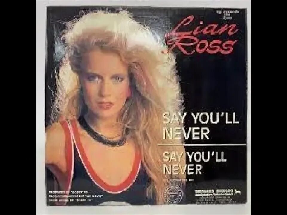 Say you'll never лиан росс. Музыка say you ll never. Lian ross cd. Lian ross пластинка. Музыка say you ll never.
