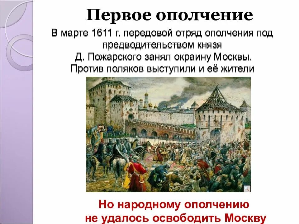 Презентация окончание смутного