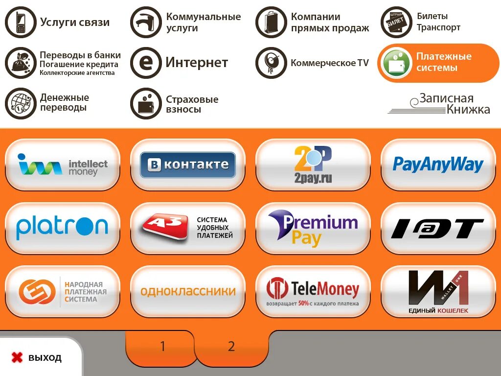 Электронный кошелек информация