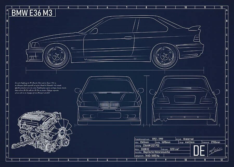 Размеры бмв е36. BMW e36 чертеж. Чертеж БМВ е36 купе. BMW e36 Blueprint. BMW e36 габариты.