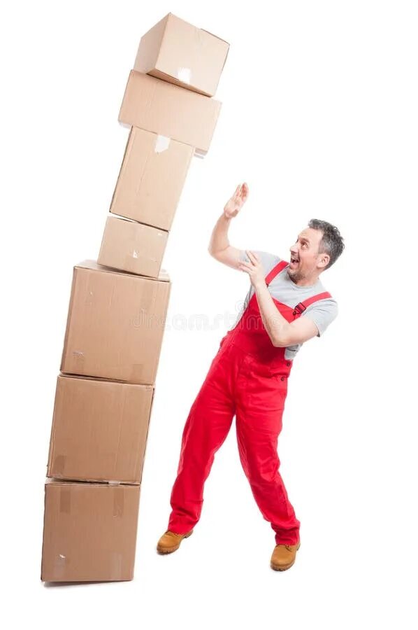 Falling box. Падающие коробки. Коробки падают на человека. Костюм бумаги большую коробку. Коробки валятся.