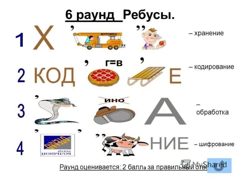 Следующий ребус. Следующий ребус
