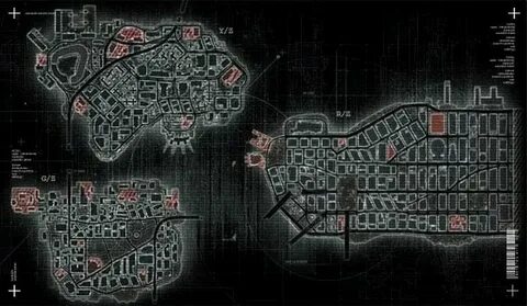 Карта всех черных ящиков в prototype 2