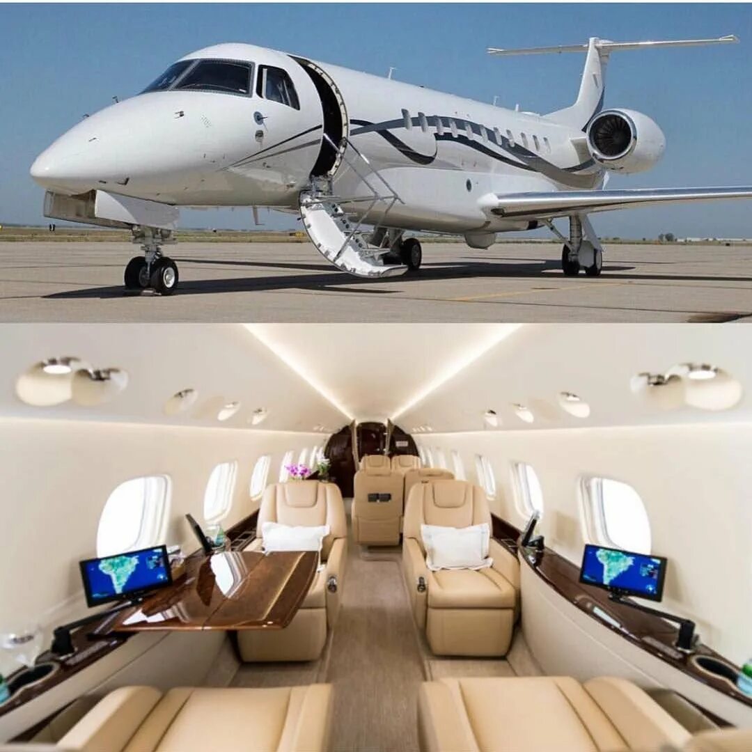 Частный самолет Джет. Legacy 650 Boarding. Небольшой частный самолет. Личный самолет.