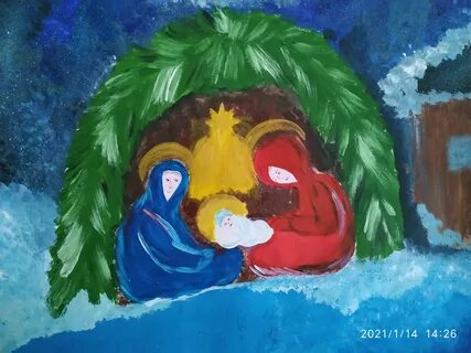 Что нарисовать на тему рождество