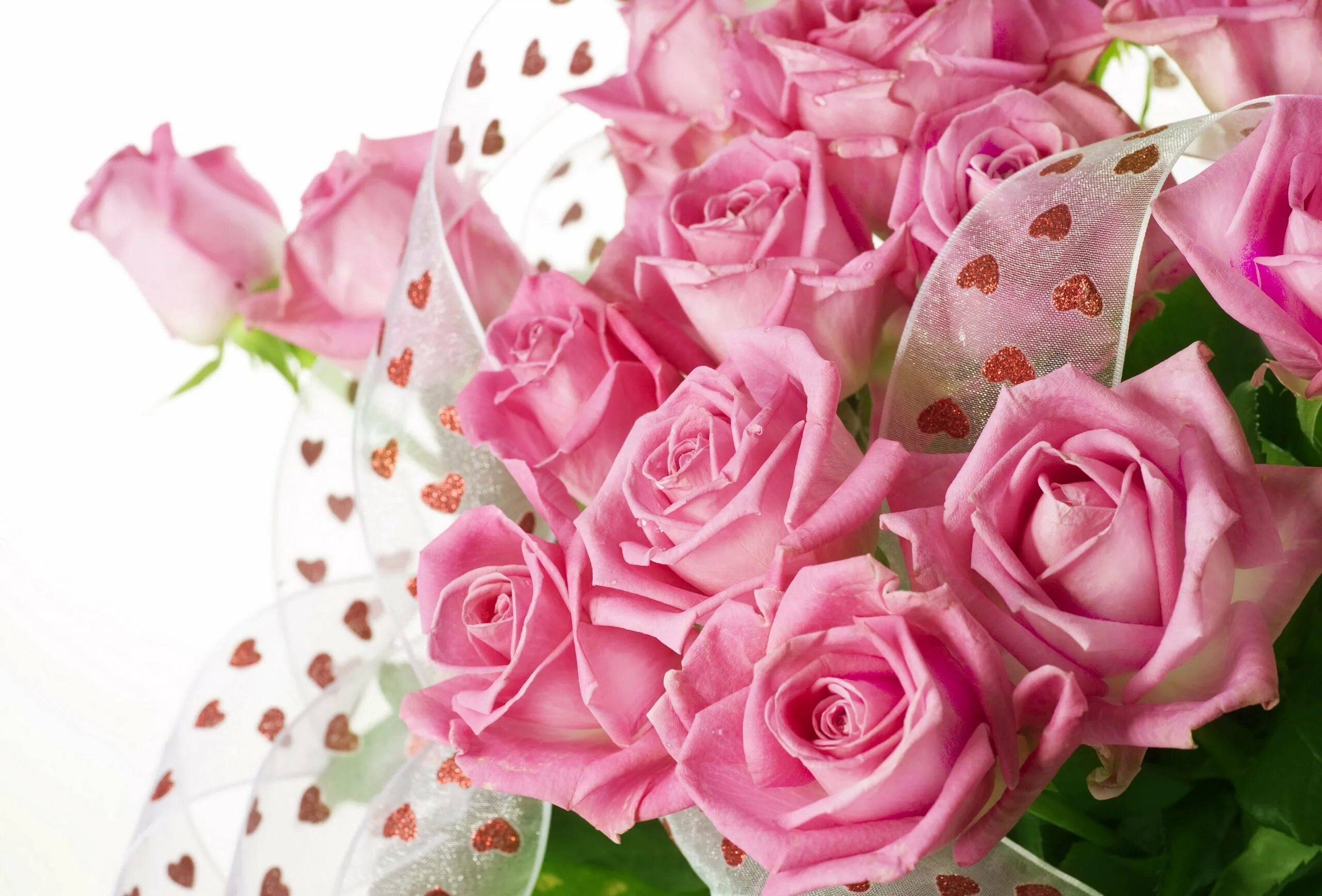 Шикарные цветы. Розовые розы. Красивый букет. Розовый букет.