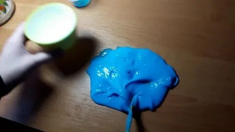 Лизун слайм из клея