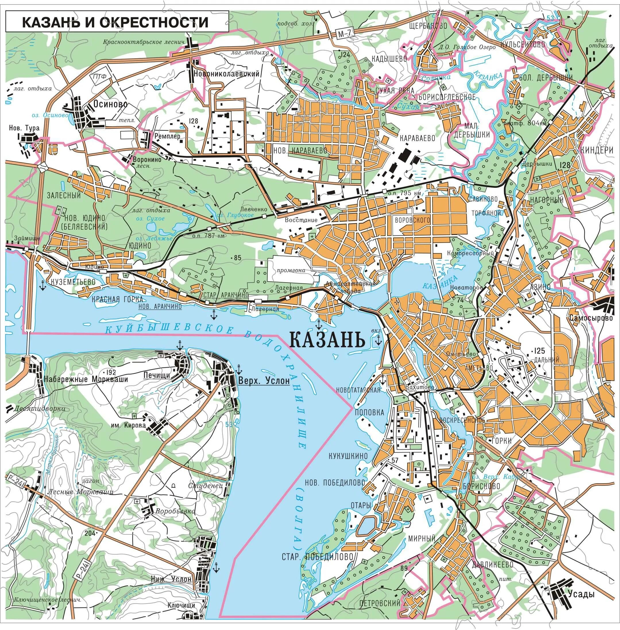 Карта окрестностей города. Карта Казани по районам подробная. Казань на географической карте. Карта местности Казани. Карта Казани и пригорода.