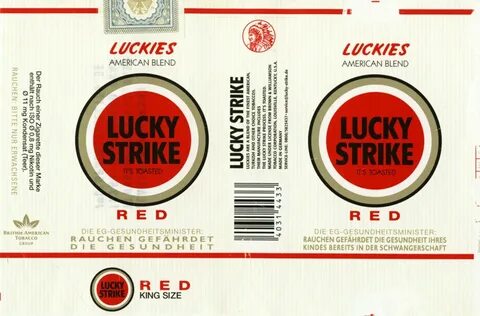 Lucky strike aroma red