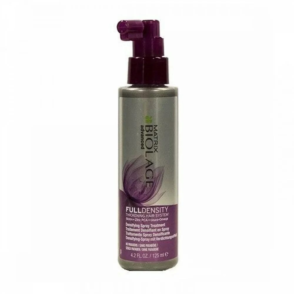 Средства для тонких волос. Biolage fulldensity спрей для волос. matrix спрей biolage fulldensity для уплотнения волос, 125 мл. матрикс биолаж уплотняющий спрей. уплотняющий спрей densifying spray treatment.